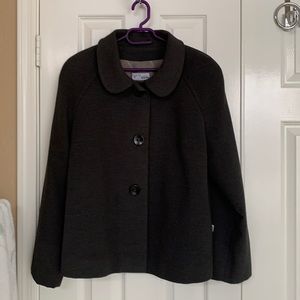 50%wool and 40%acrylic jacket.